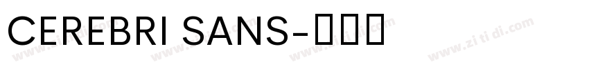 CEREBRI SANS字体转换
